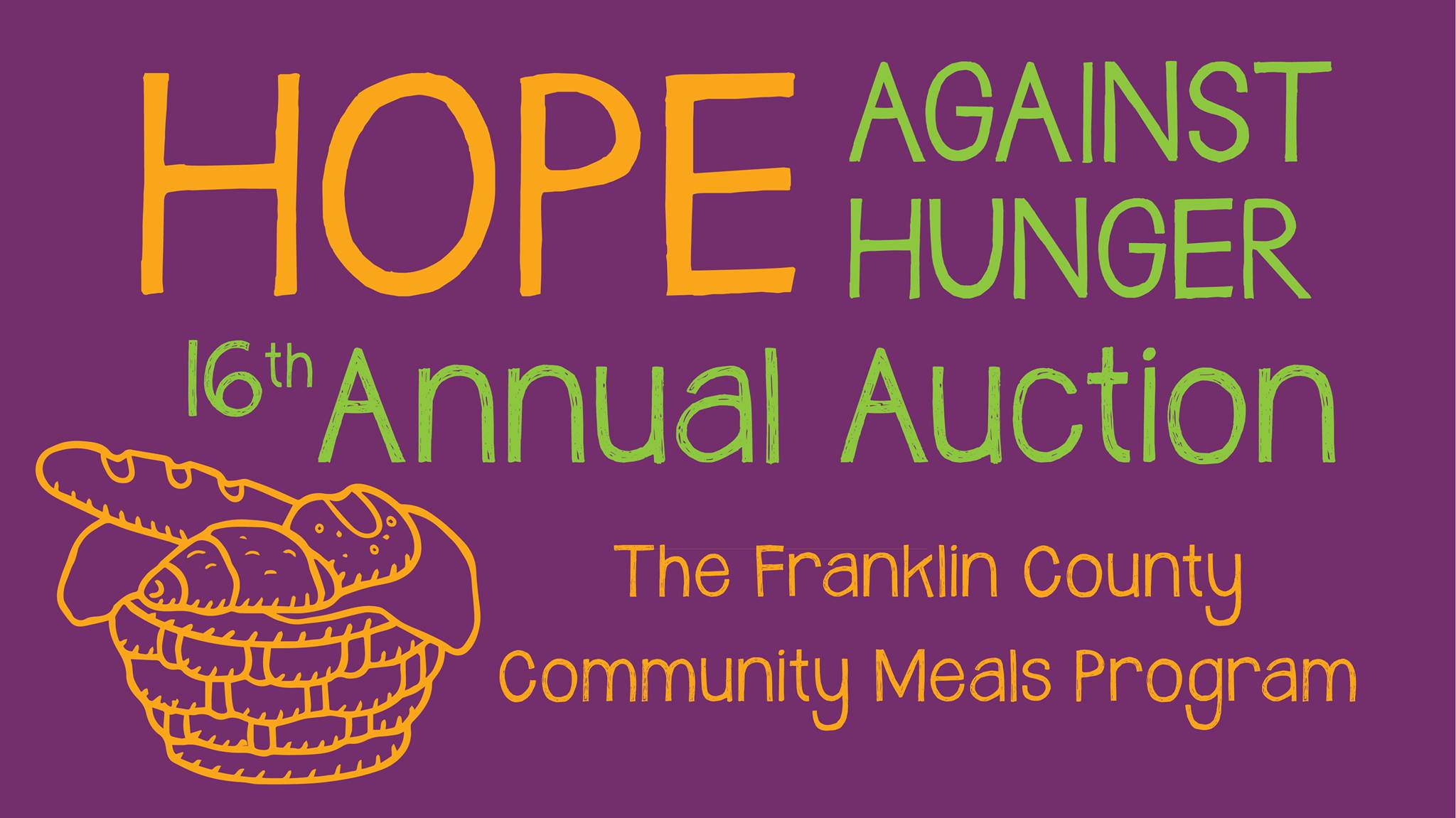 The 16th Hope Against Hunger FCCMP Annual Auction