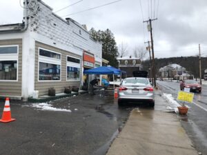 orange food pantry drive thru