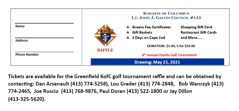 KOC Raffle Ticket