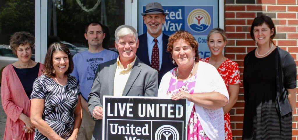 United Way Eversource Grant Group photo 7-8-19