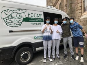 FCCMP van and staff