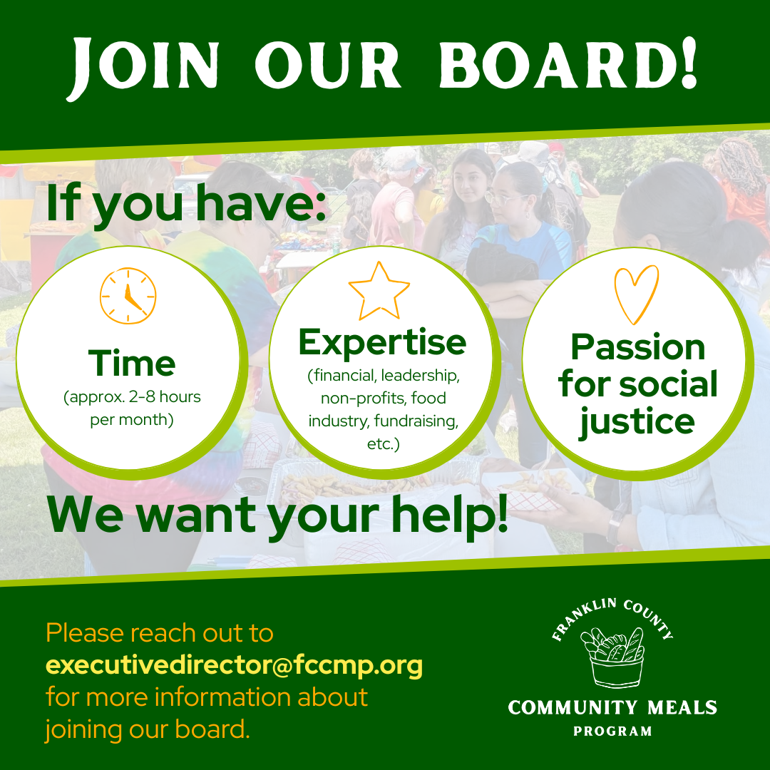 Join the FCCMP Board